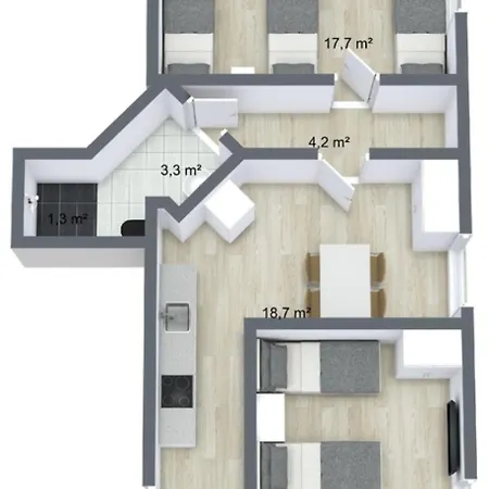 Apartamento Wuerzburg Altbau-citylofts Wurzburgo